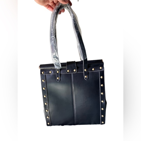 Steven by Steve Madden Firm Leather Tote bag NWOT - Picture 2 of 12